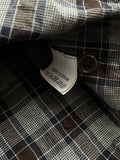 Dries Van Noten Military Check Button-Up Shirt Size XL