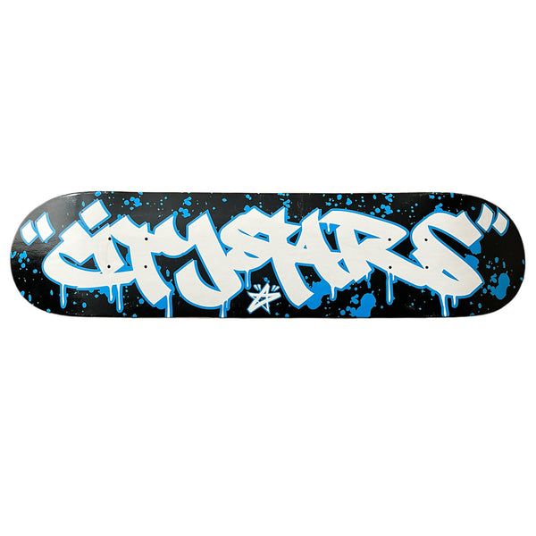 City Stars Skateboard Deck 2000's