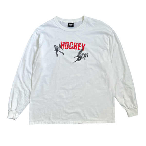 Hockey Eyes Without A Face FA Long Sleeve T-Shirt XL