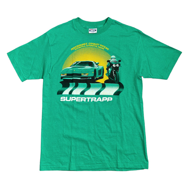 Vintage 80's Supertrapp Exhaust T-Shirt Size L